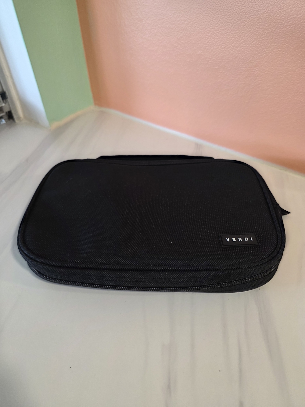 VERDI Jewelry Black Travel Organizer Case